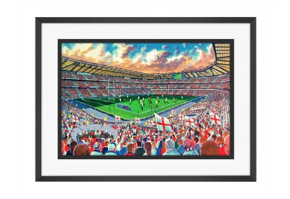 Twickenham Stadium Fine Art Print - England Rugby Union